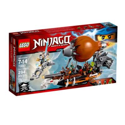 Zepelin de lupta Ninjago, 7-14 ani, L70603, Lego 
