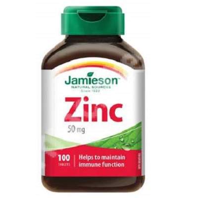 Zinc 50mg, 100 tablete, Jamieson