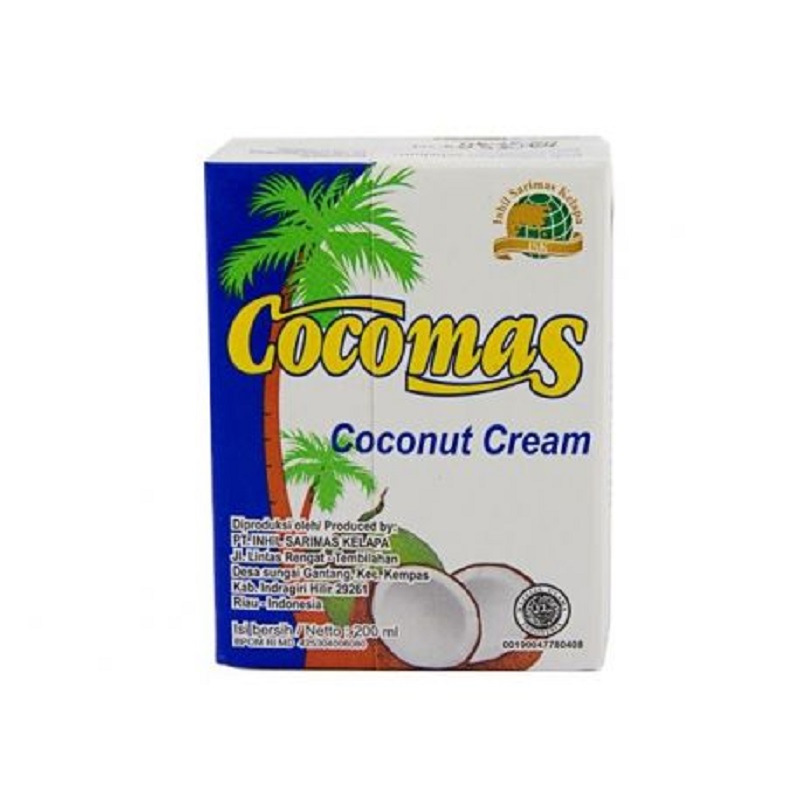 Crema de cocos, 200 ml, Cocomas