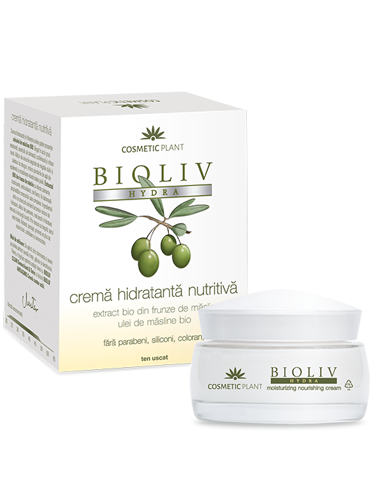 Crema hidratanta nutritiva Bioliv Hydra, 50 ml, Cosmetic Plant