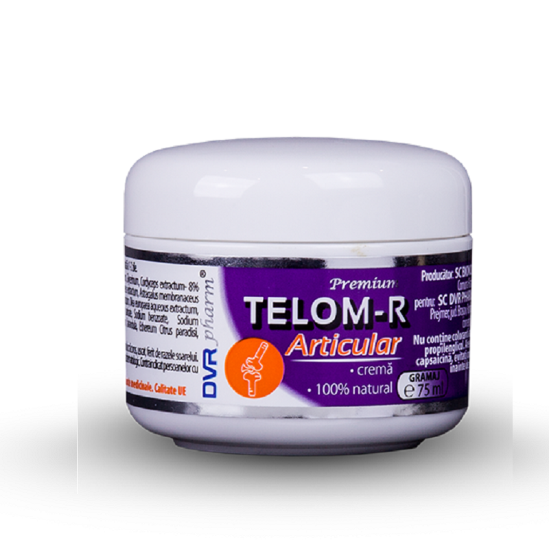 Cremă - Telom-R Articular, 75 ml, DVR Pharm : Farmacia Tei online