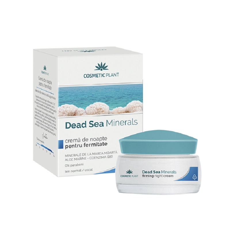 Crema noapte pentru fermitate Dead Sea Minerals, 50 ml, Cosmetic Plant