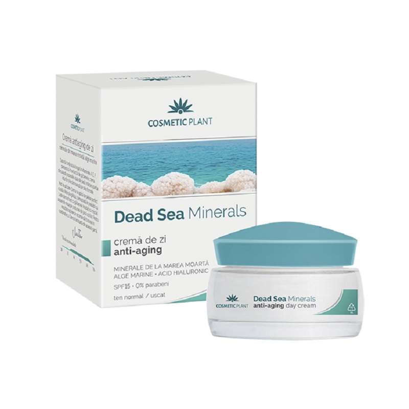 Crema azi anti-aging Dead Sea Minerals, 50 ml, Cosmetic Plant