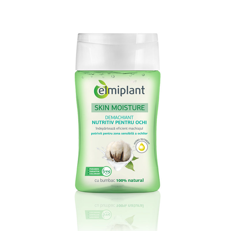 Demachiant nutritiv pentru ochi Skin Moisture, 125 ml, Elmiplant