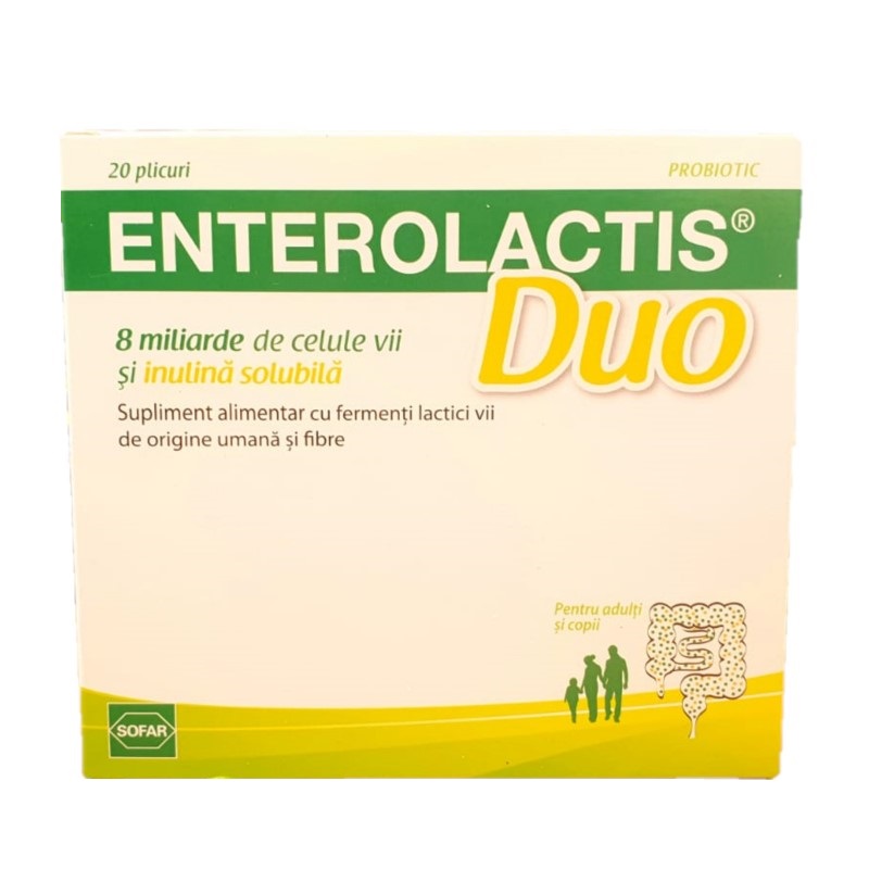 Enterolactis Duo 20 Plicuri Sofar Bebetei