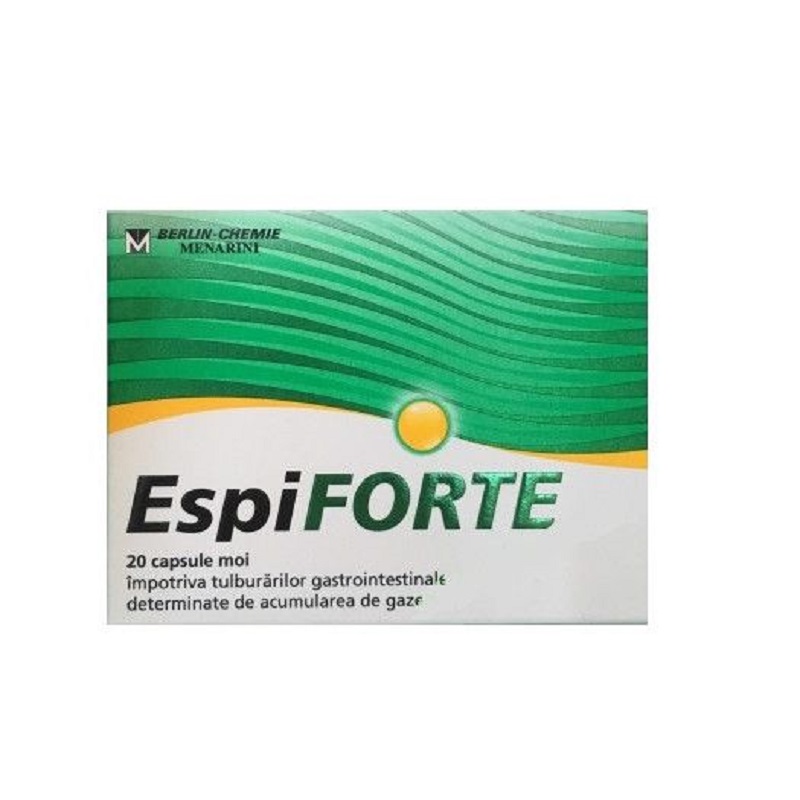 EspiForte, 140 mg, 20 capsule moi, Berlin-Chemie