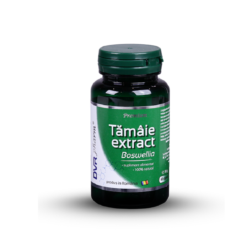 Extract de tămâie (Boswellia), 60 capsule, Dvr Pharm