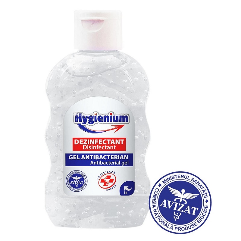 Gel antibacterian si dezinfectant, 50 ml, Hygienium