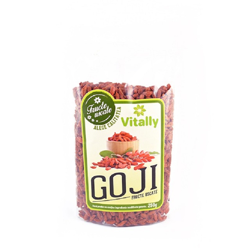 Goji fructe uscate, 250 g, Vitally