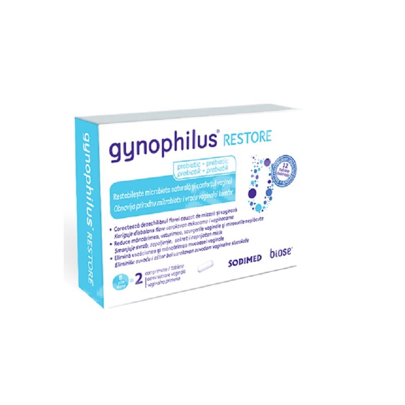 GynOphilus Restore, 2 comprimate, Biose