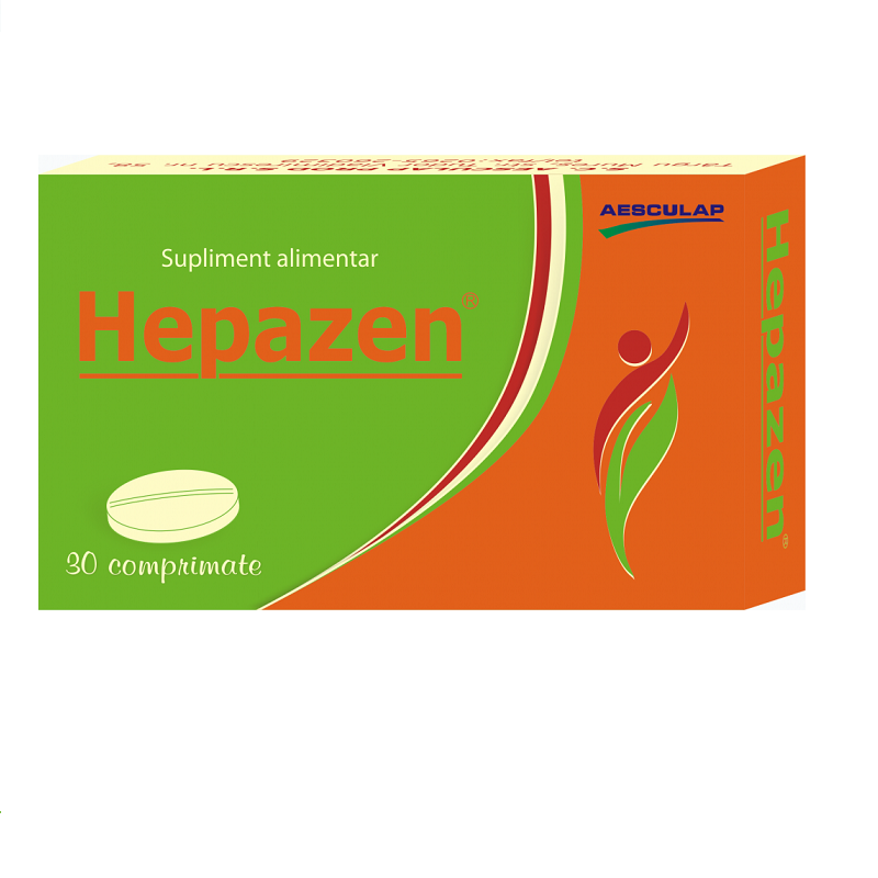 Hepazen, 30 comprimate, Aesculap