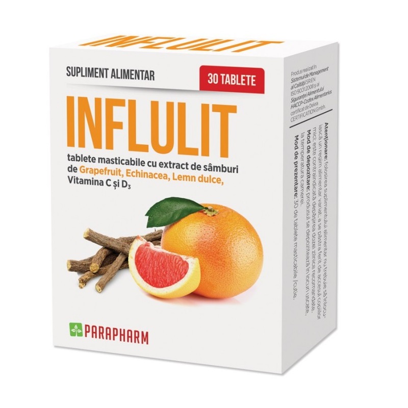 Influlit, 30 tablete, Parapharm