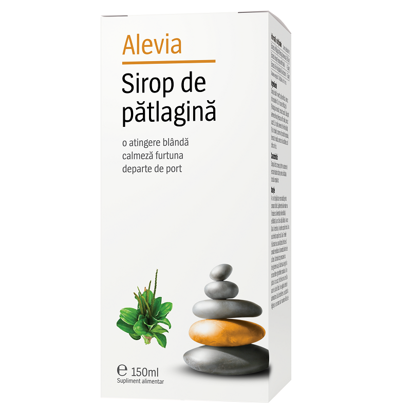 Sirop de Patlagina, 150 ml, Alevia