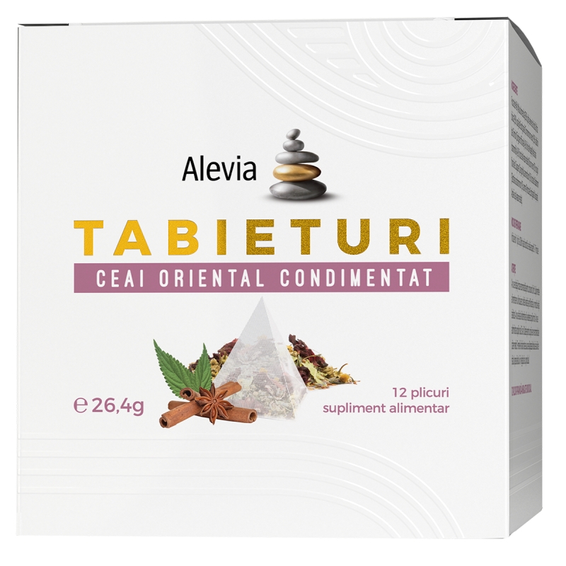 Tabieturi ceai oriental condimentat, 12 plicuri, Alevia