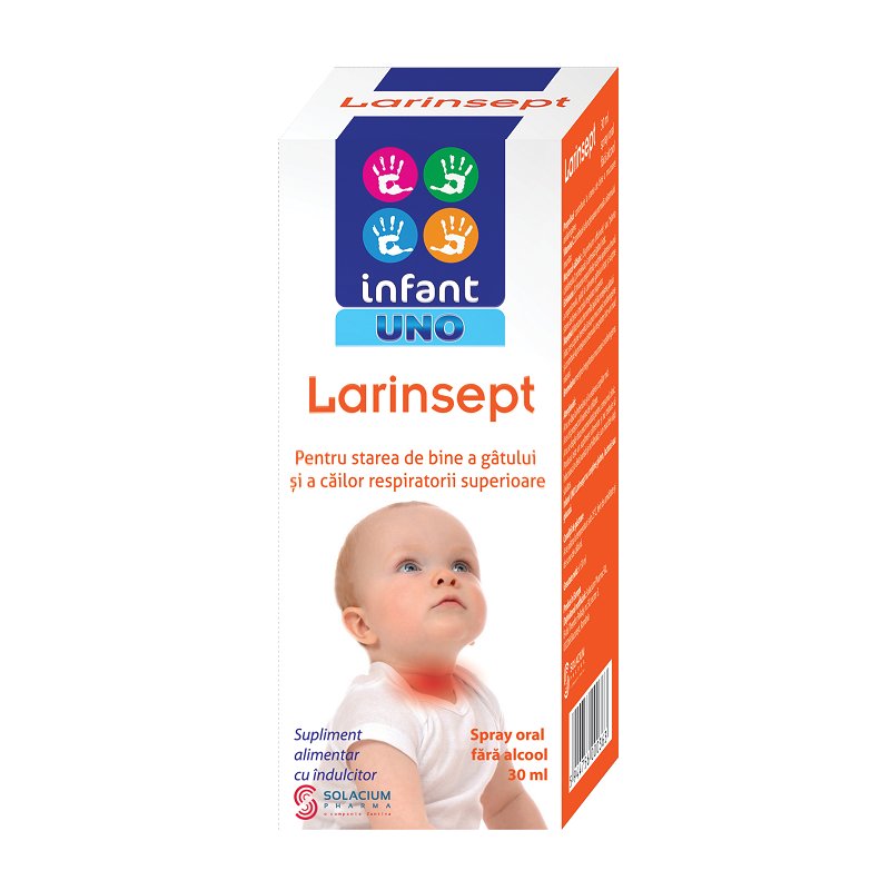 Larinsept Spray oral Infant Uno, 30 ml, Solacium