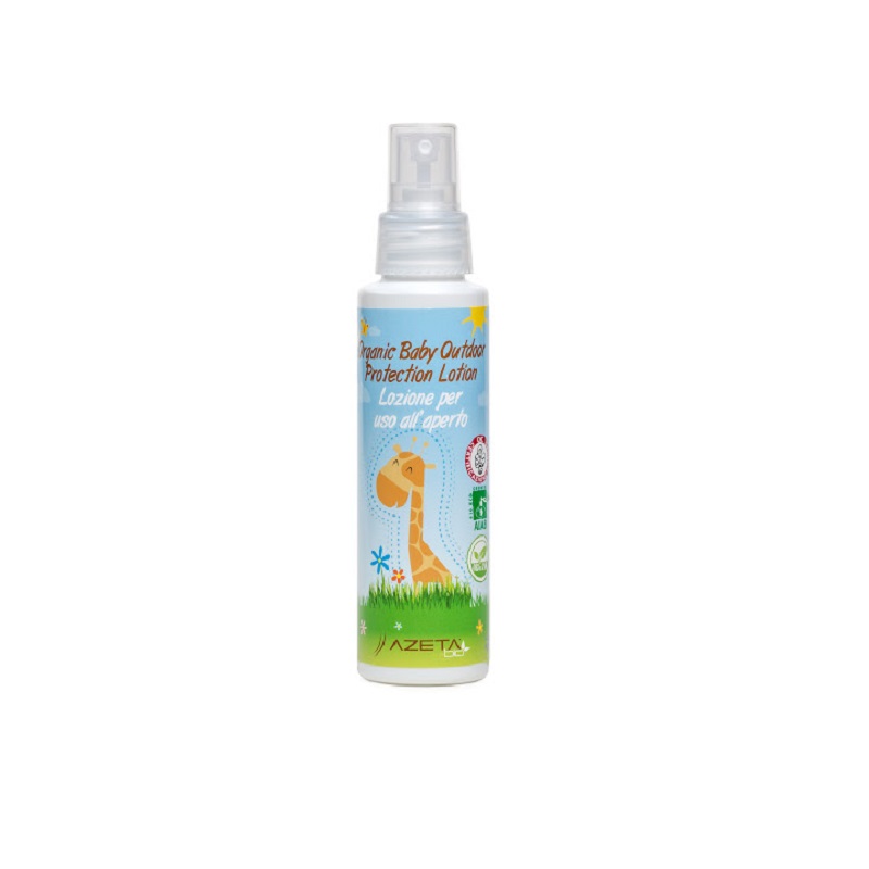 Lotiune pentru copii pe baza de uleiuri esentiale Organic Baby, 100 ml, Azeta Bio