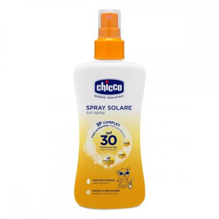 Protectie solara Spray, Dermopediatrica, Spf 30+, 150 ml, Chicco