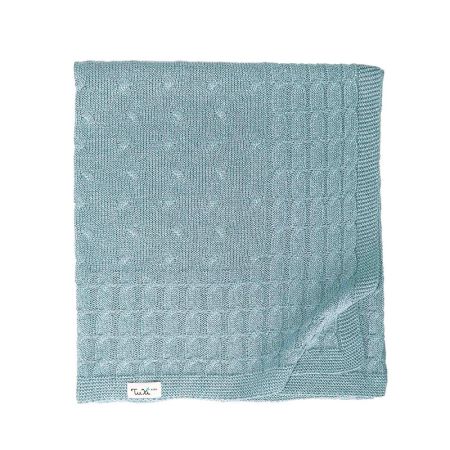 Paturica tricotata, 80x100 cm, Forever Blue, Tuxi Brands