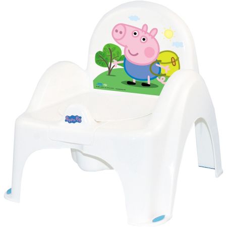 Olita tip scaunel Peppa Pig, alb/blue, Tega Baby