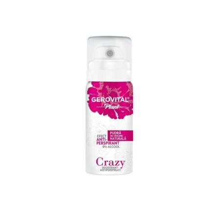 Deodorant Anti-perspirant, Crazy, 40 ml, Gerovital