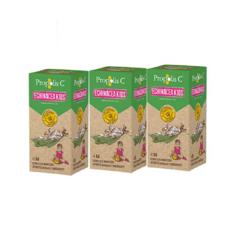 Pachet Propolis C, Sirop Kids Echinacea, 150 ml, Fiterman Pharma