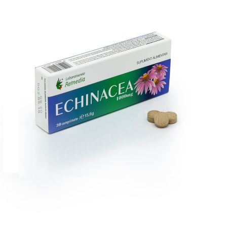 Echinacea, 1000mg, 30 capsule, Remdia
