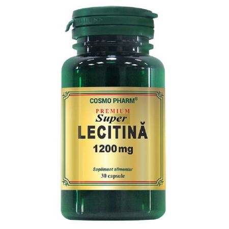 Super Lecitina, 1200 mg, 30 capsule, Cosmopharm