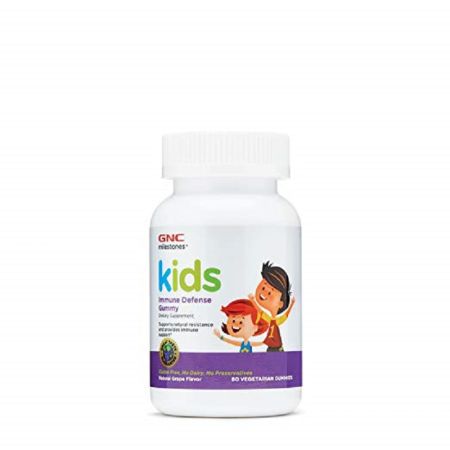 Immune defense cu aroma naturala de struguri, 4-12 ani, 60 cps, GNC Kids