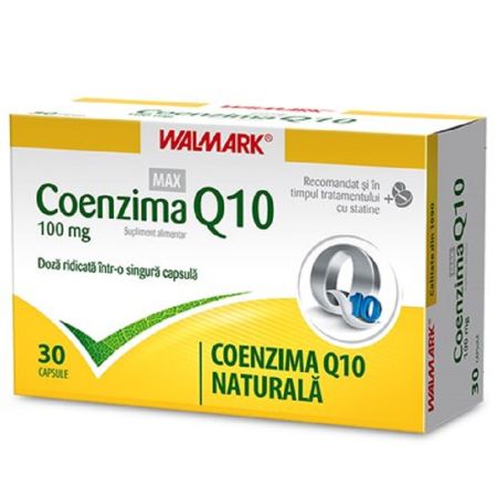 Coenzima Q10 Max, 100 mg, 30 capsule, Walmark