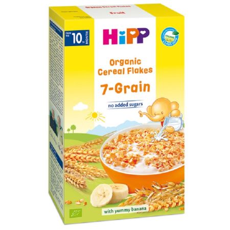 Fulgi de cereale Bio, +10 luni, 200 g, Hipp