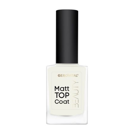 Lac Matt Top Coat, 11ml, 25920, Gerovital Beauty