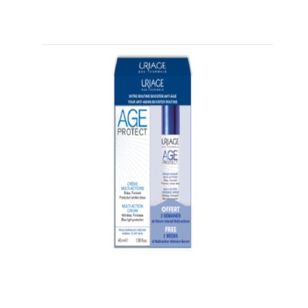Oferta Pachet Kit Age Protect Crema Antiaging Multi-Action 40 ml + Serum 10 ml, Uriage