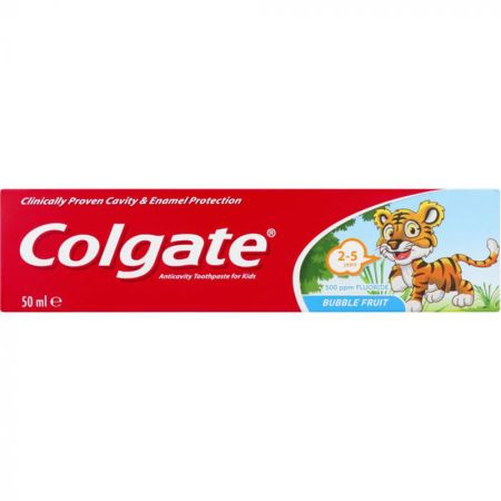Pasta de dinti pentru copii, 2-5 ani, 50 ml, Colgate