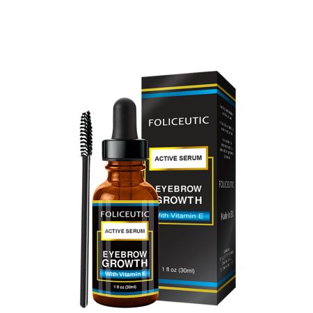 Active Serum Eyebrow Growth, cu vitamina E, 30 ml, Foliceutic