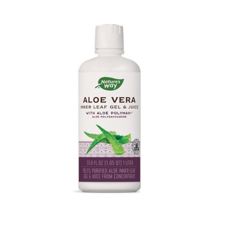 Aloe Vera Gel Juice Natures Way, 1000 ml, Secom