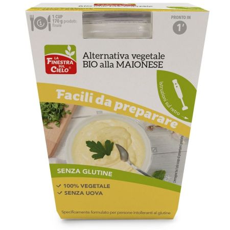Alternativa vegetala la maioneza fara gluten, 122 gr, Finestra Cielo