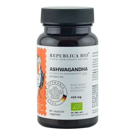 Ashwagandha 400 mg, 60 capsule