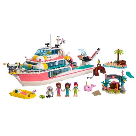 Barca pentru misiuni de salvare, L41381, Lego Friends