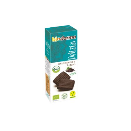 Biscuiti Bio din Spelta cu Cacao, 135 gr, Delizia, Bio Darma
