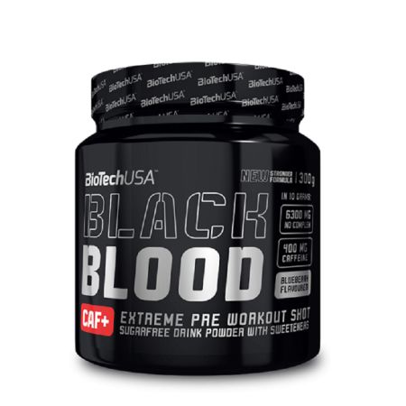 Black Blood caf+ Blueberry, 300 g, Biotech