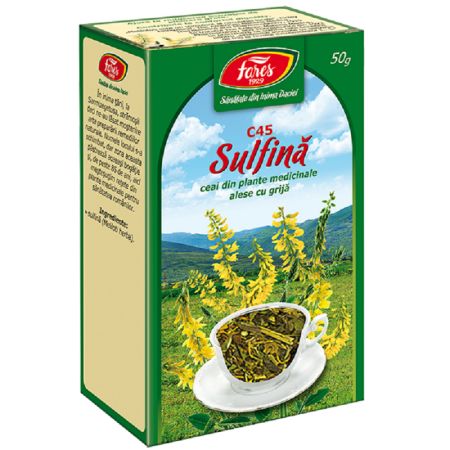 Ceai sulfina, 50 g, Fares