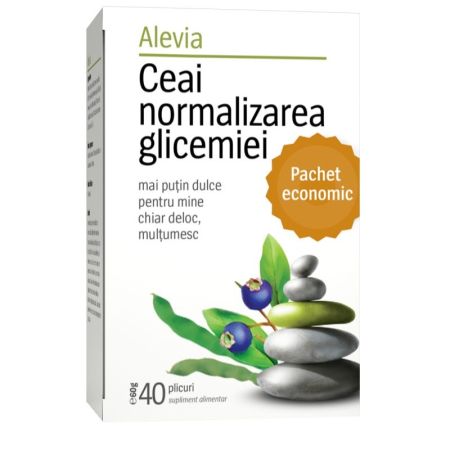  Ceai normalizarea glicemiei, 50 g, Alevia