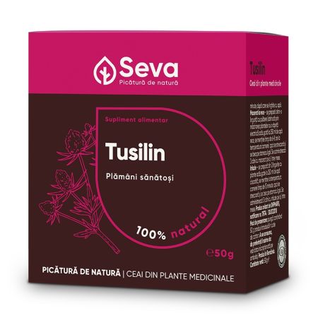 Ceai Tusilin, Seva, 50g, Dacia Plant