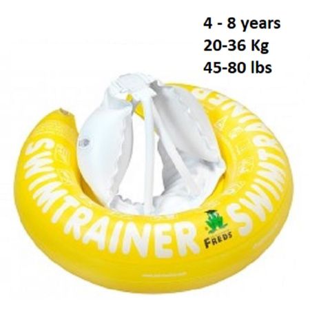 Colac - Swimtrainer classic, galben, 4-8 ani, 10330, Freds Swim Academy