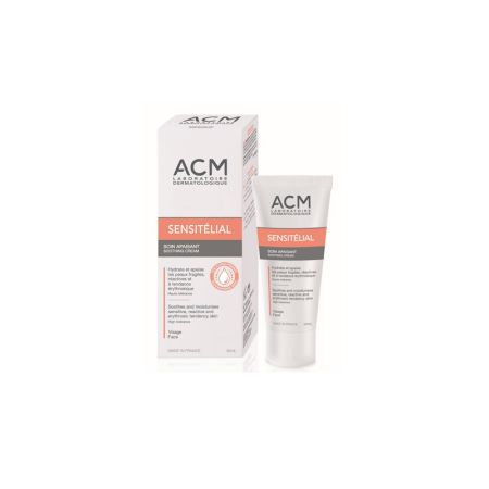 Crema calmanta pentru piele iritata Sensitelial Soothing, 40 ml, Acm