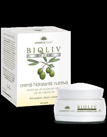 Crema hidratanta nutritiva Bioliv Hydra, 50 ml, Cosmetic Plant