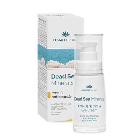 Dead sea minerals, Crema anticearcan, 30 ml, Cosmetic Plant