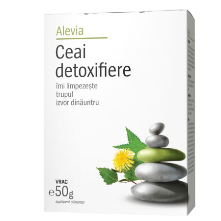 Ceai detoxifiere, 50 gr, Alevia