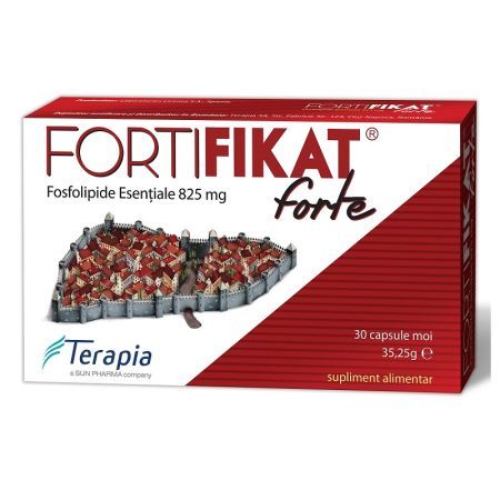 Fortifikat Forte 825 mg, 30 capsule moi, Terapia