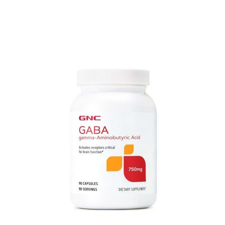 Gaba, 750 mg, 90 capsule, GNC